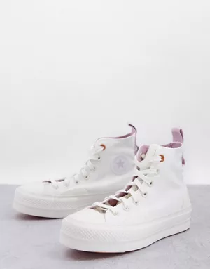 Converse Chuck Taylor Lift comfort in off white