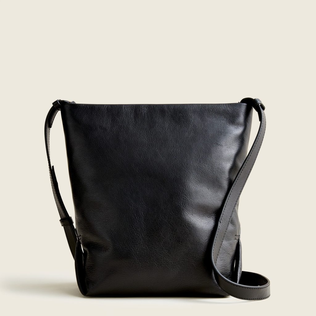 Oslo Soft Leather Bucket Bag