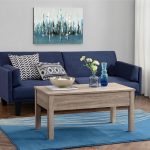 Coffee Table Wood Mainstays Parson's Lift-Top Coffee Table, Sonoma Oak