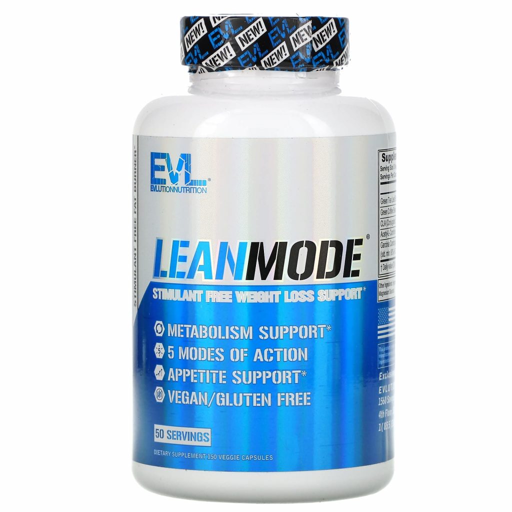 Weight Loss Diet EVLution Nutrition LeanMode 150 Veggie Capsules Appetite Suppressant
