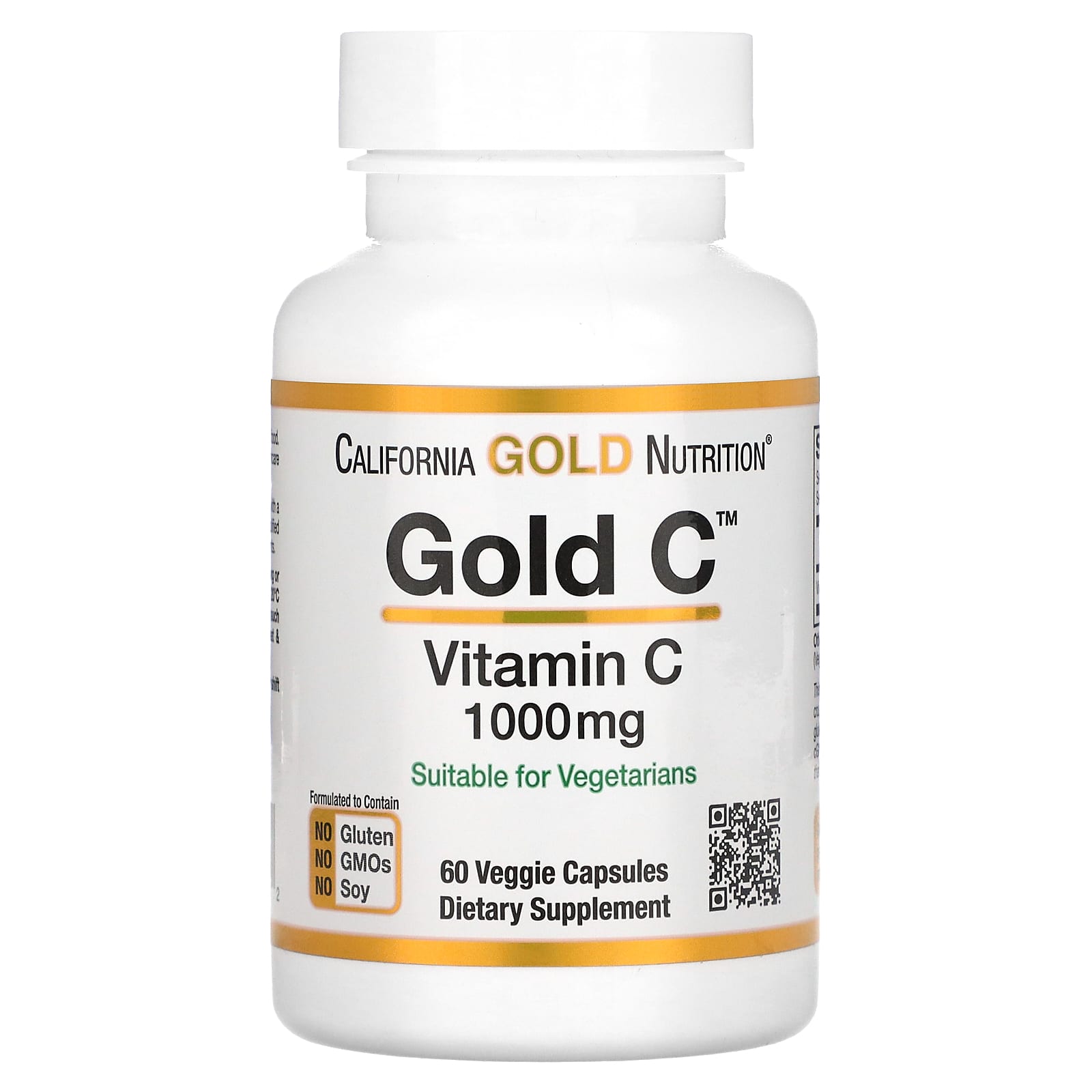 California Gold Nutrition Gold C USP Grade Vitamin C
