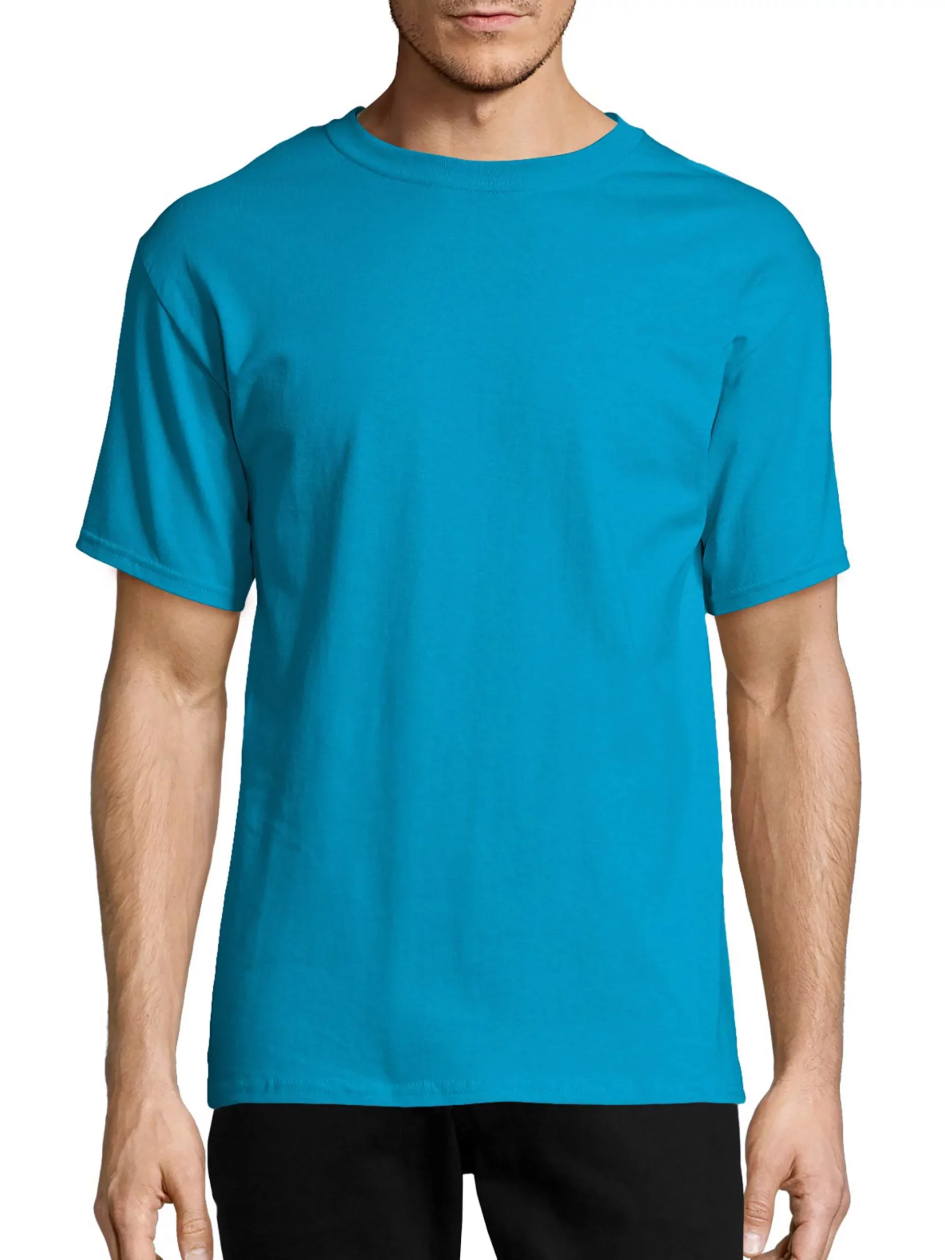 Hanes Mens Authentic Short Sleeve Tee Unleashing Unmatched Comfort and Timeless Appeal