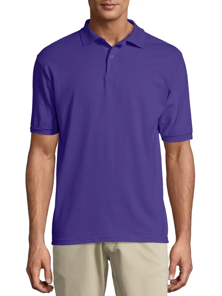 Hanes Men’s EcoSmart Short Sleeve Jersey Polo Shirt Review: Comfort and Sustainability in Style