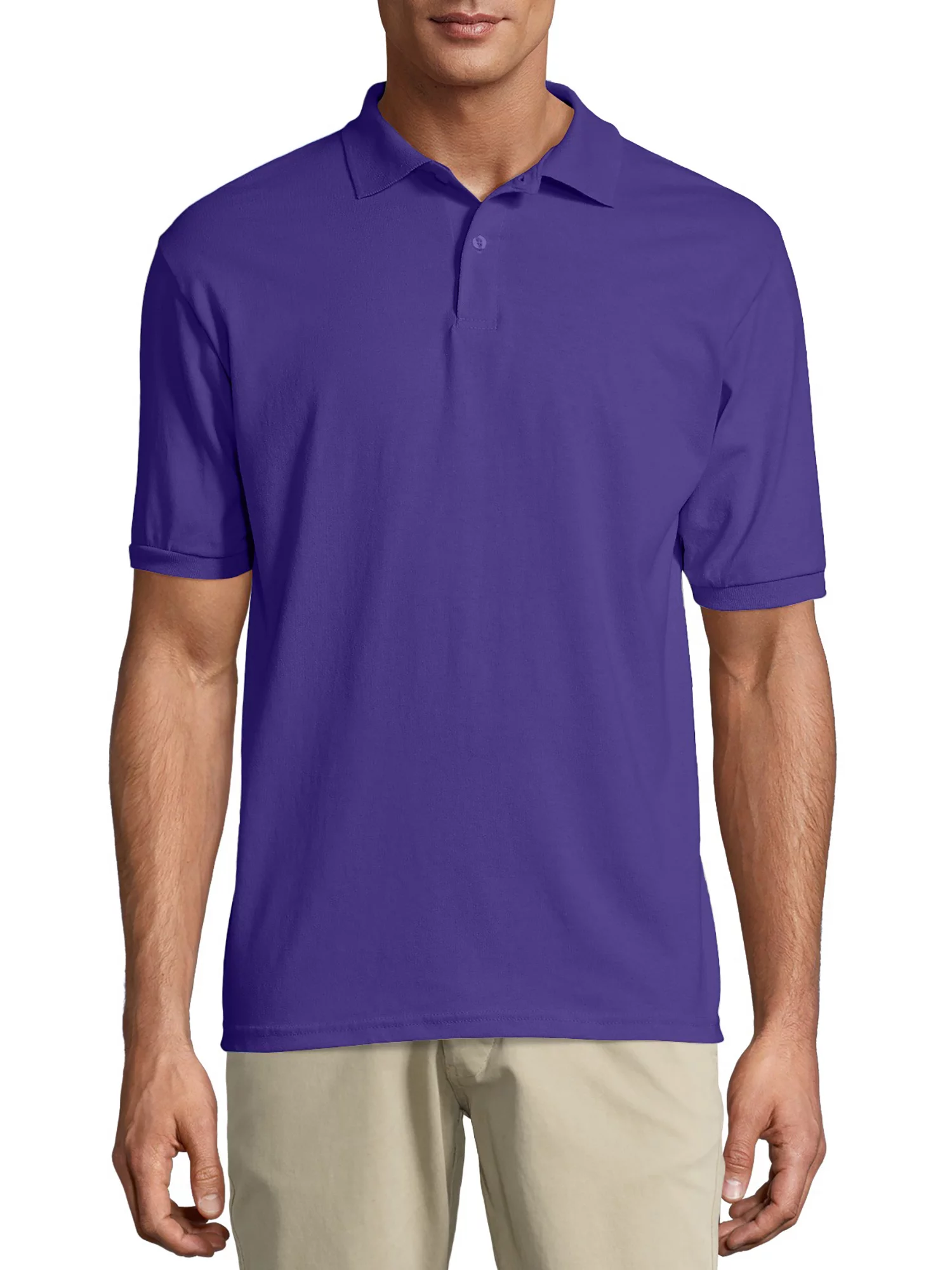 Discover the Comfort and Eco Friendliness of Hanes Mens EcoSmart Short Sleeve Jersey Polo Shirt