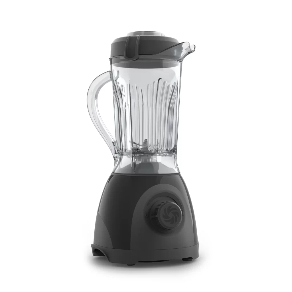 Vitamix ONE blender making a smoothie with frozen fruits and vegetables